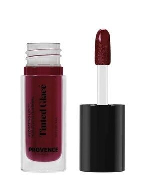 Provence Tinted Glacé Hydrating Lip Oil - Plum Merlot, NEW